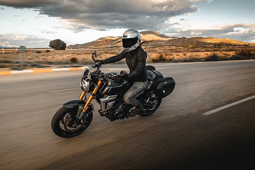 Suzuki GSX-8T auf der Strasse