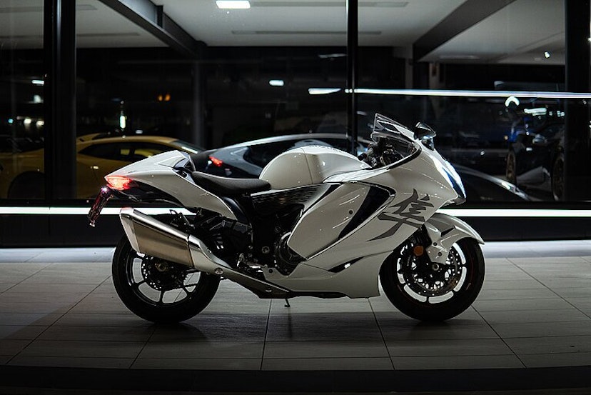 Suzuki Hayabusa Seitenansicht