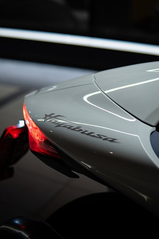 Suzuki Hayabusa Heckansicht