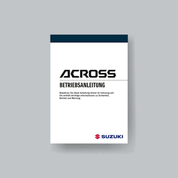 Gedrucktes Exemplar und Bedienungsanleitung von Vorgängermodellen