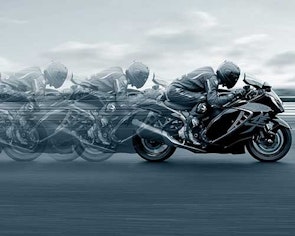 Suzuki Hayabusa Seitenansicht