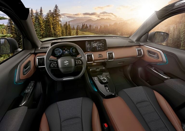 New e Vitara Lenkrad