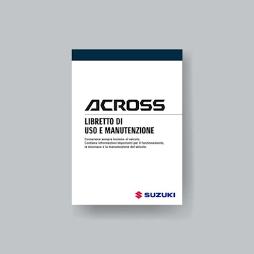 Copia stampata e manuale d'uso dei modelli precedenti