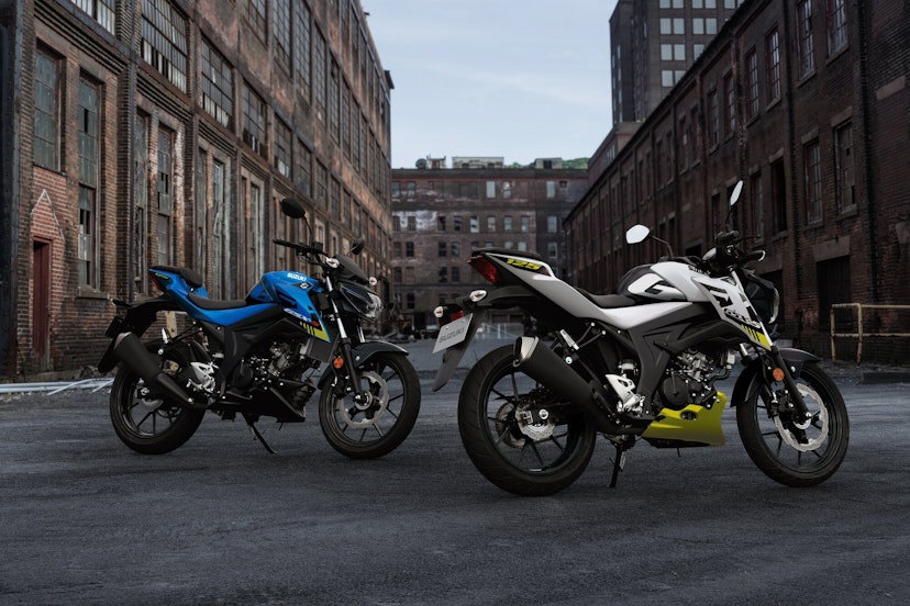 Suzuki GSX-S125 Nahaufnahme von Vorne