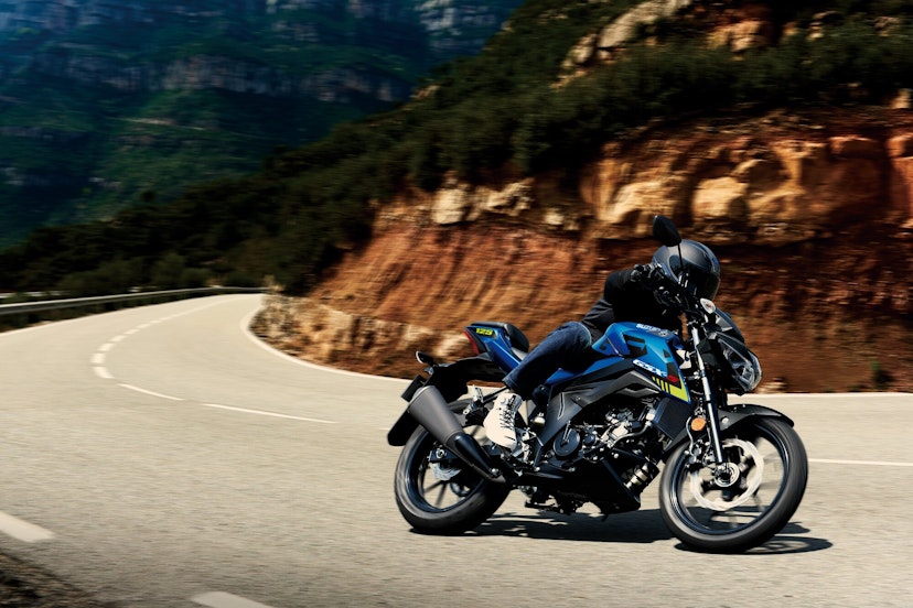 Suzuki GSX-S125 in der Kurve