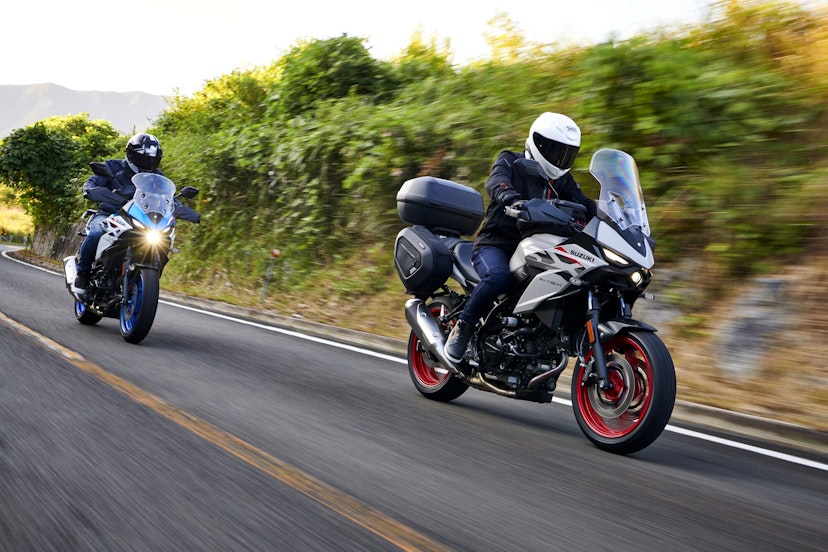 Suzuki SV-7GX auf der Strasse