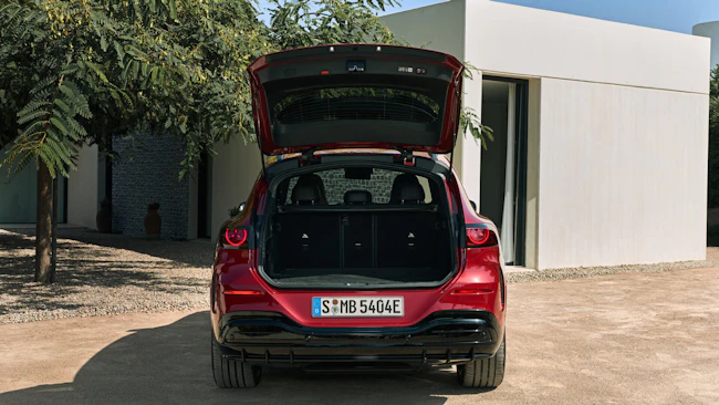 Kofferraum des Mercedes Benz GLC