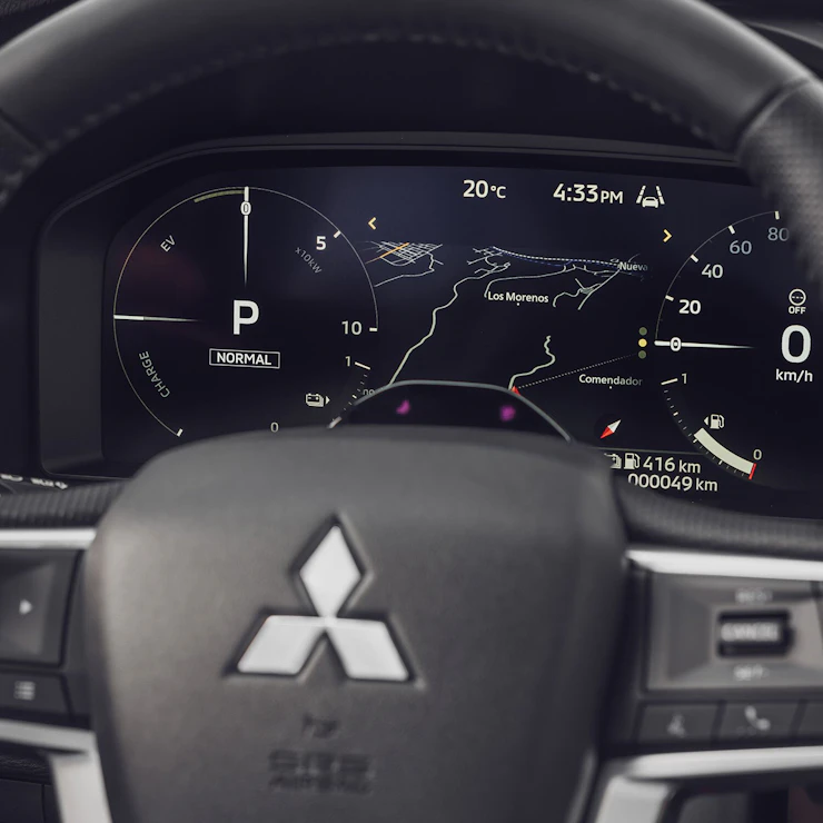 Digitales Fahrerdisplay