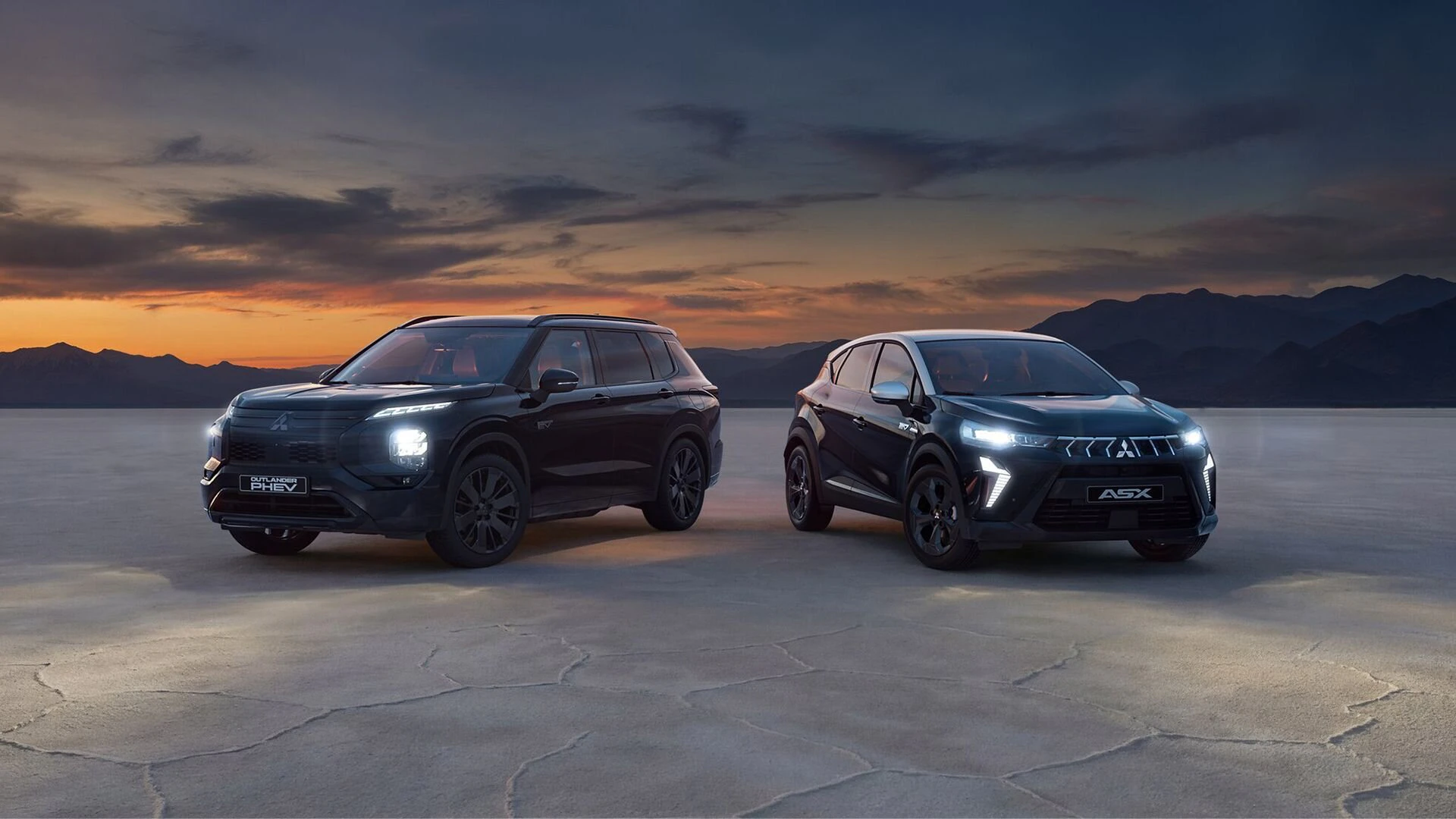 Mitsubishi Outlander PHEV und Mitsubishi ASX