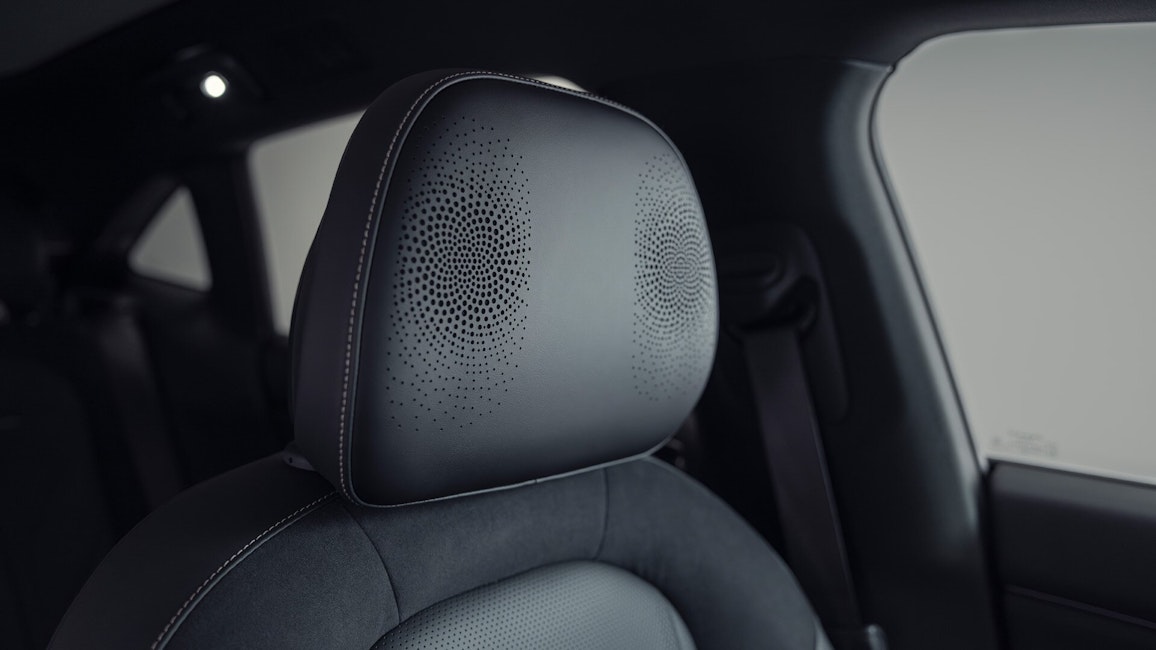 Fahrerkopfstützen mit Lautsprecher