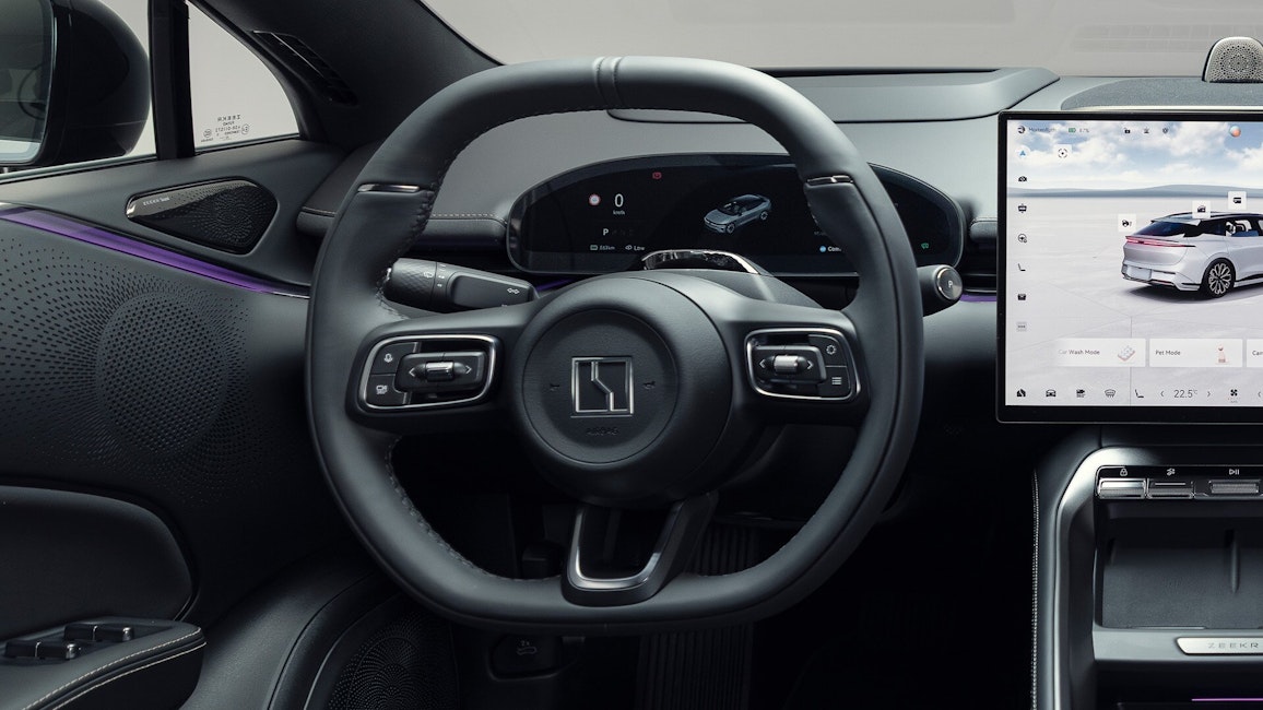 Sportlenkrad von Zeekr 7GT