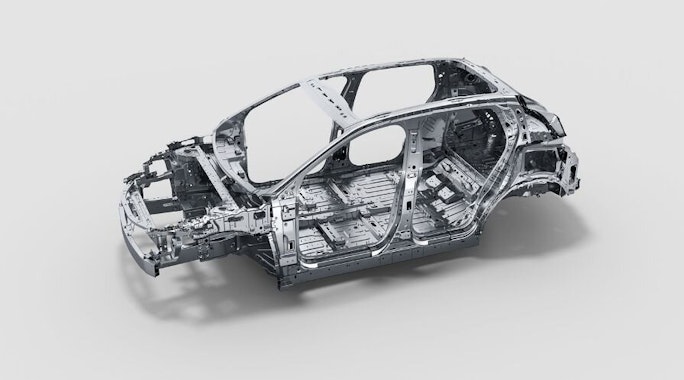 Ein gepanzertes Fahrzeug