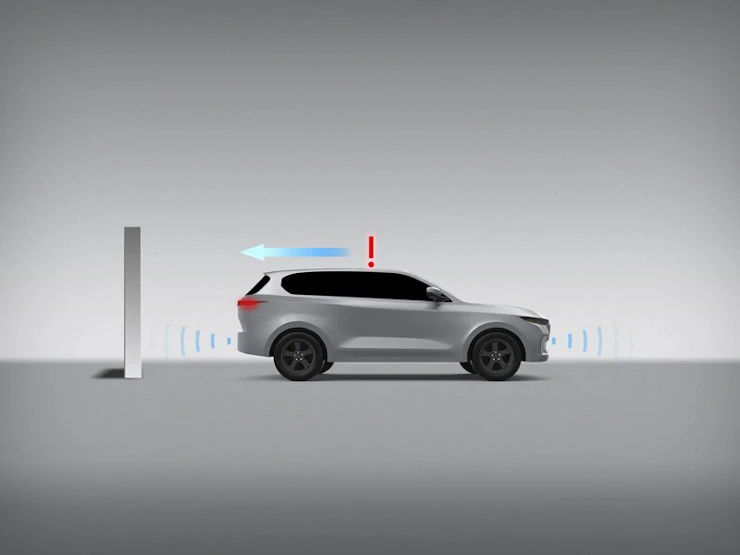 Aide au stationnement avec assistance active au freinage
