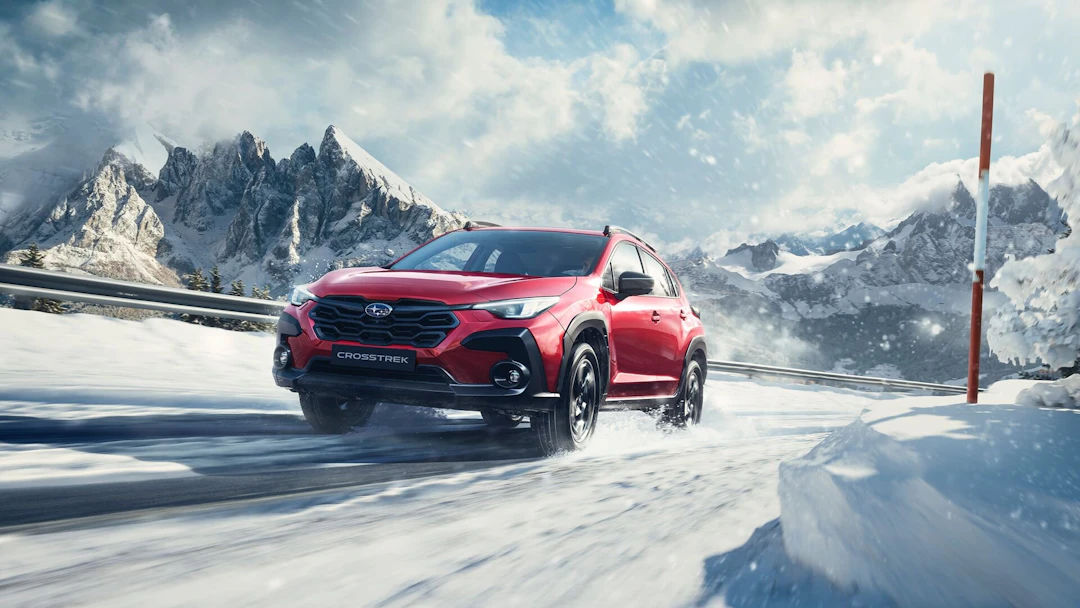 Subaru Crosstrek im Schnee