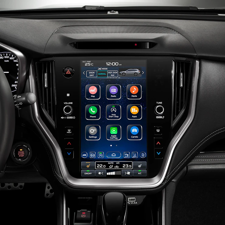 Outback 11.6-Zoll-Zentraldisplay