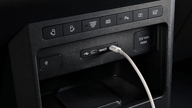 Mittelkonsole des New Kia PV5