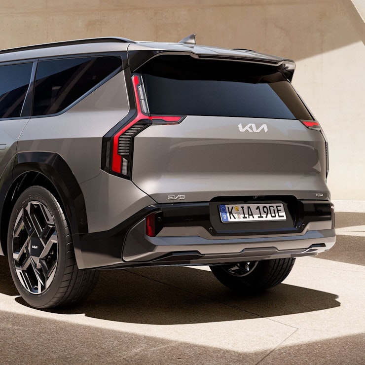 Heckleuchte des Kia EV9 GT
