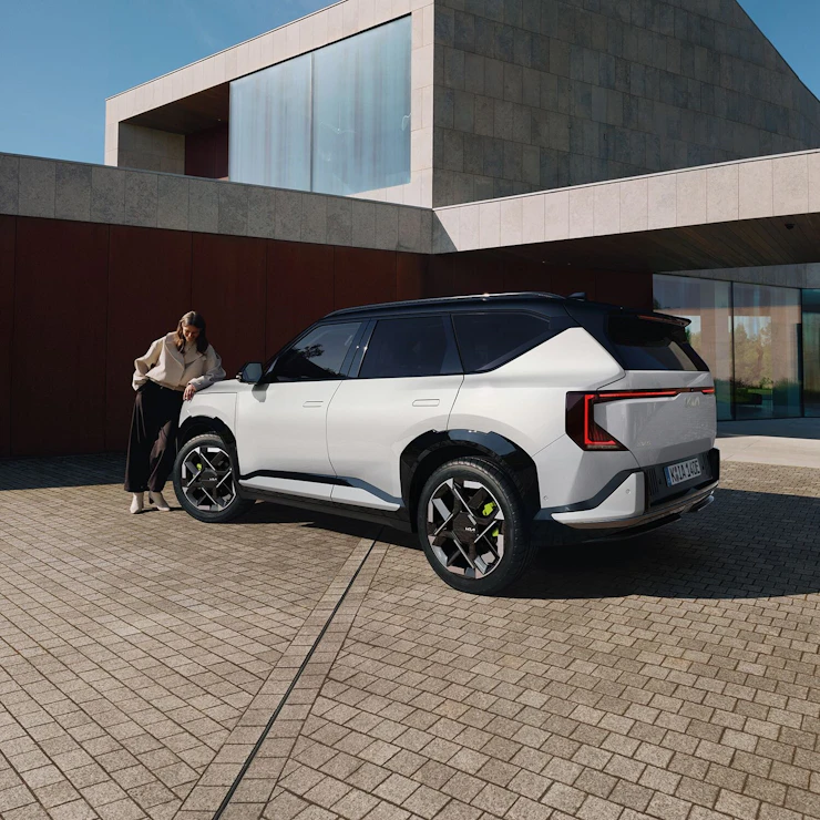 Heckansicht des EV5 GT