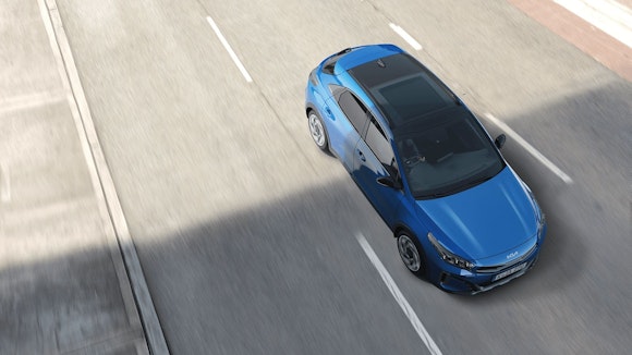Kia XCeed Spurhalteassistent auf der Strasse