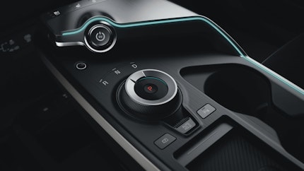 Mittelkonsole des Kia EV6