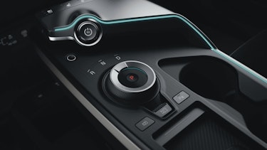 Mittelkonsole des Kia EV6