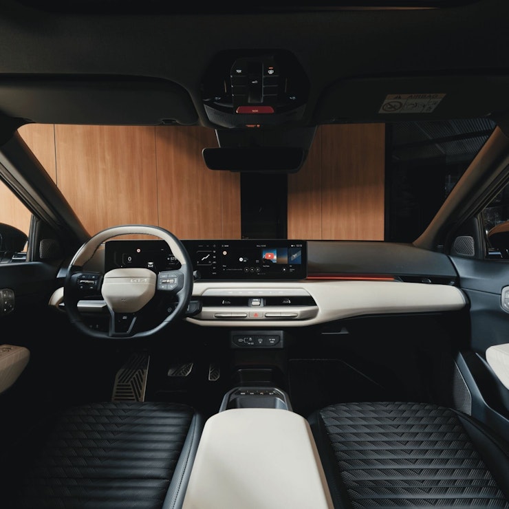 Kofferraum innerhalb des Kia EV3