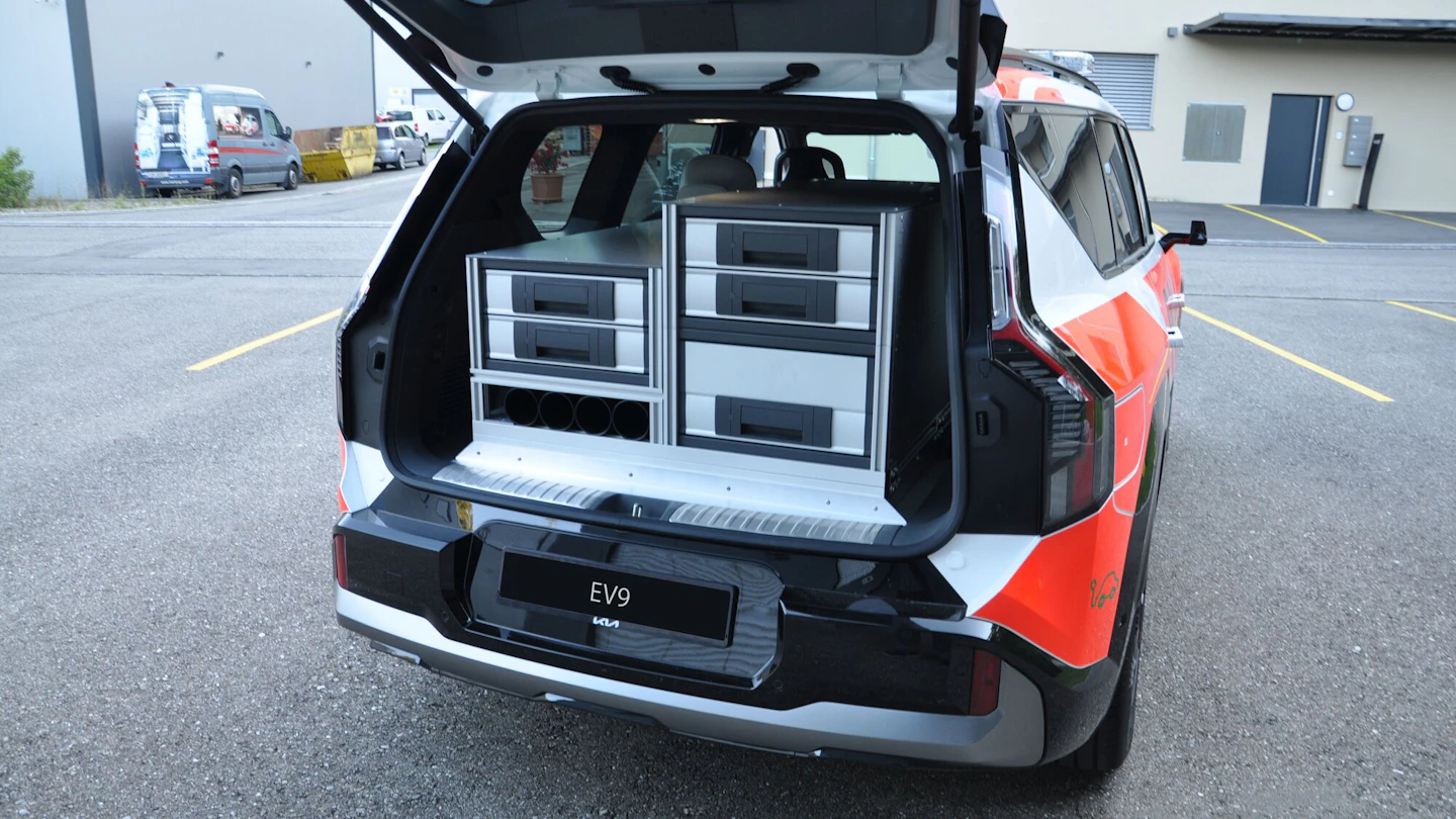 Intérieur de la Kia EV9