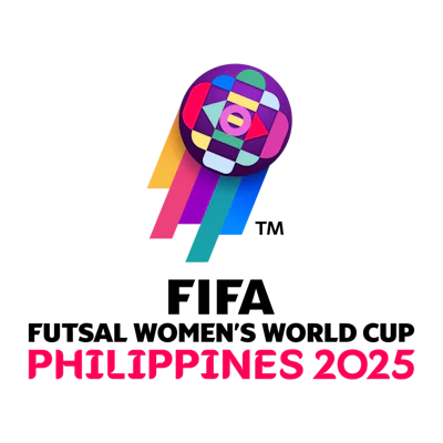 Offizielles Logo der FIFA Futsal-Frauen-Weltmeisterschaft Philippinen 2025