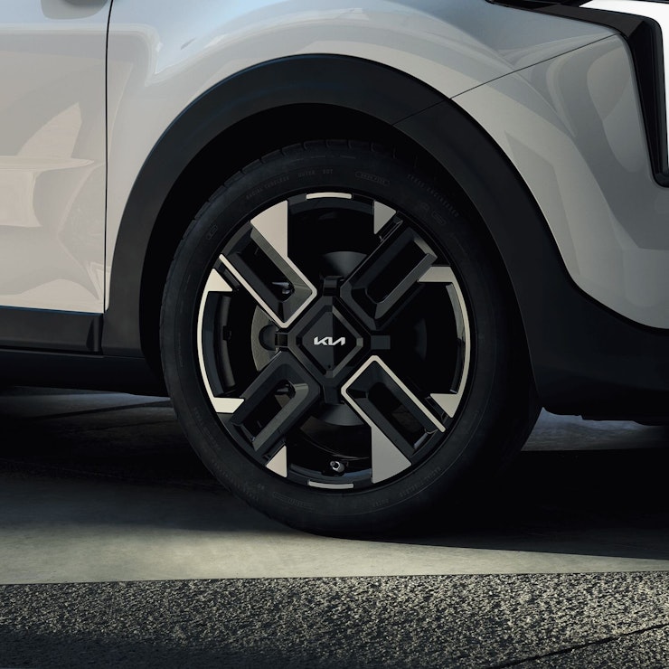 Reifen und Felge des neuen Kia Stonic