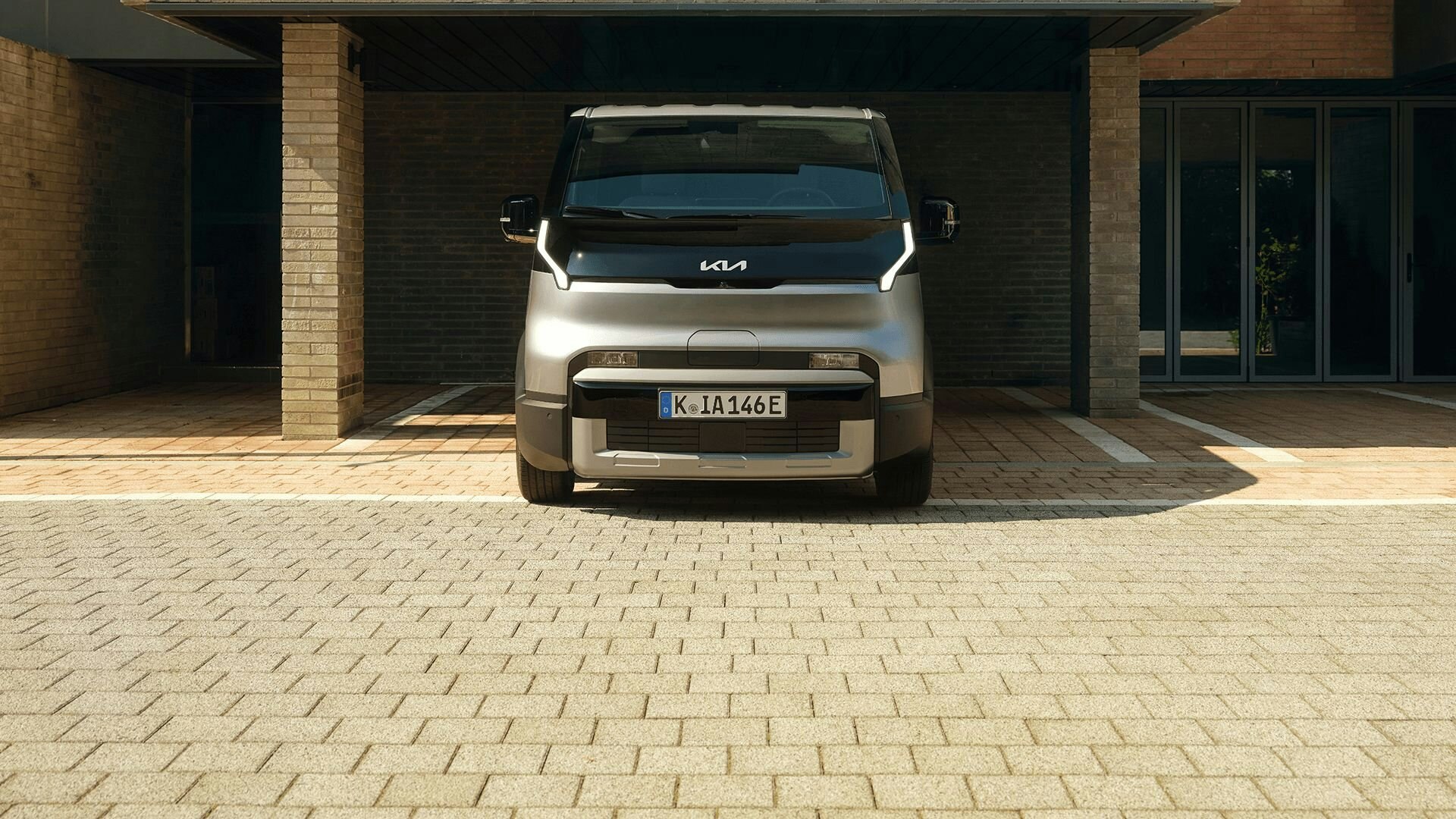 Frontansicht des Kia PV5 Cargo