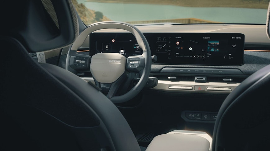 Interieur des Kia EV3