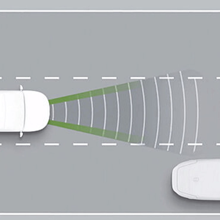 Frontkollisionswarner 2.0 (Forward Collision-Avoidance Assist 2.0, FCA 2.0)