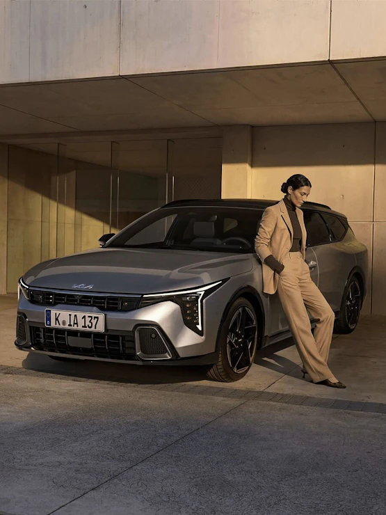Frontpartie des Kia K4