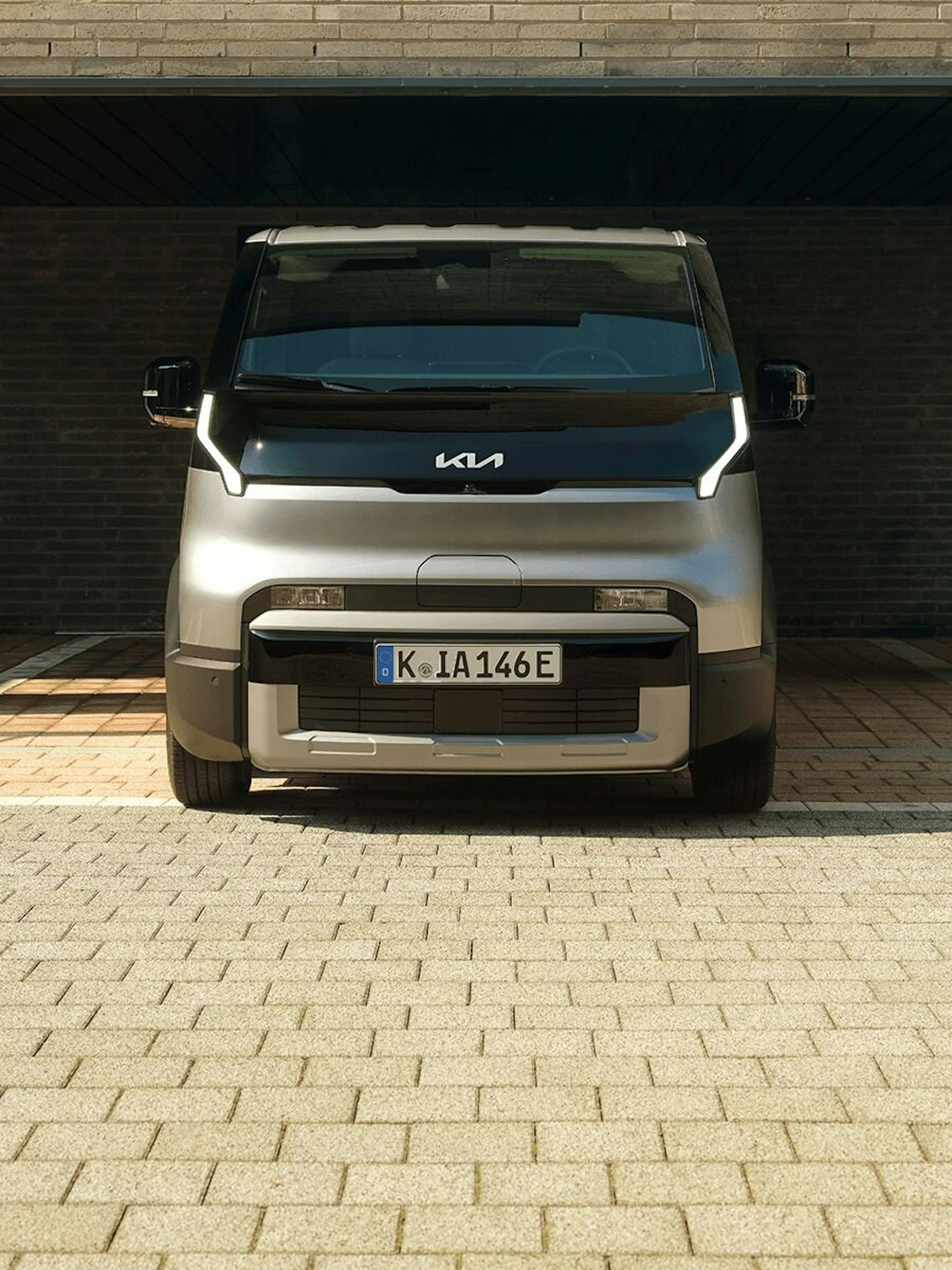 Frontansicht des Kia PV5 Cargo