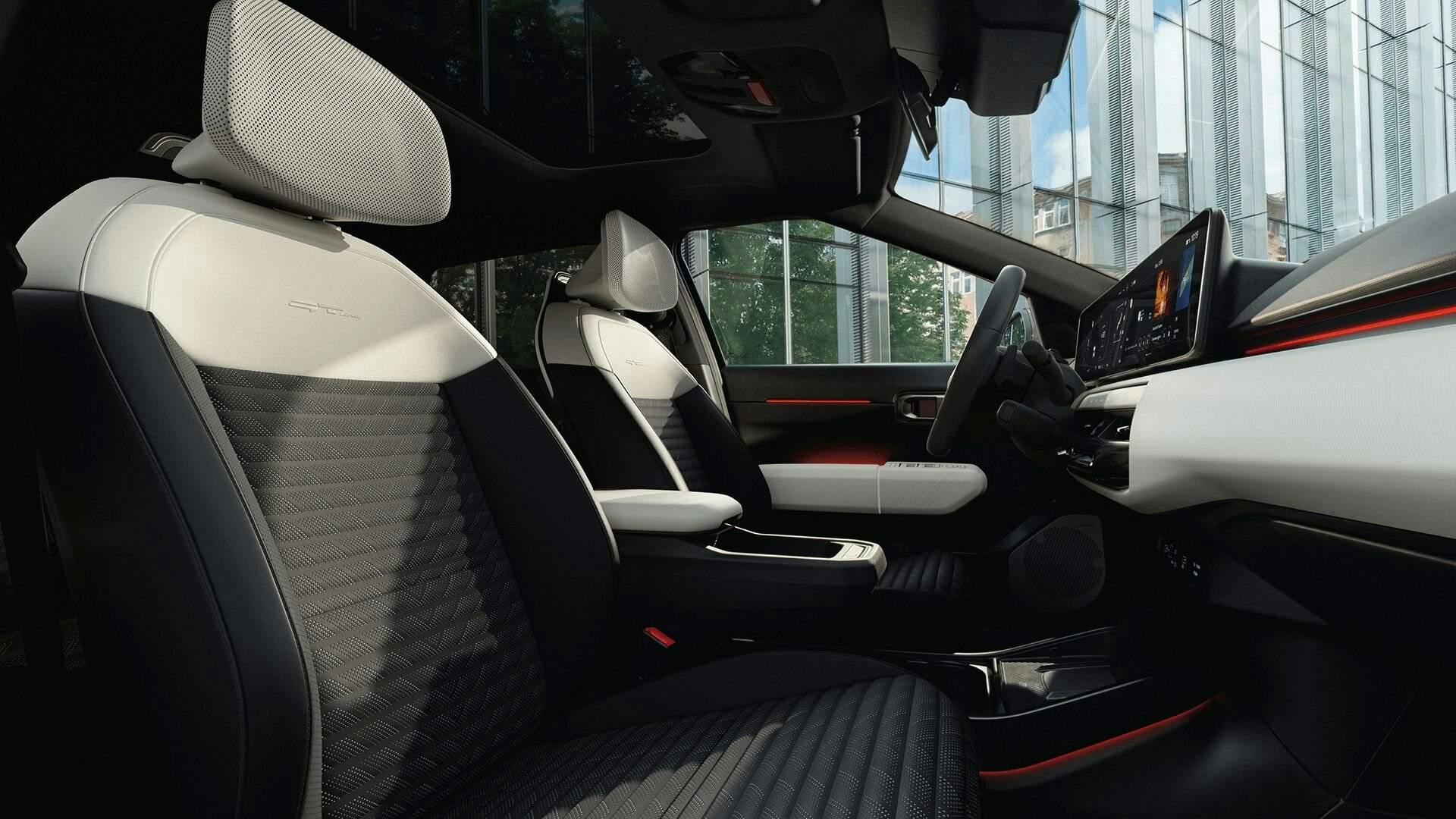 Cockpit des Kia EV3