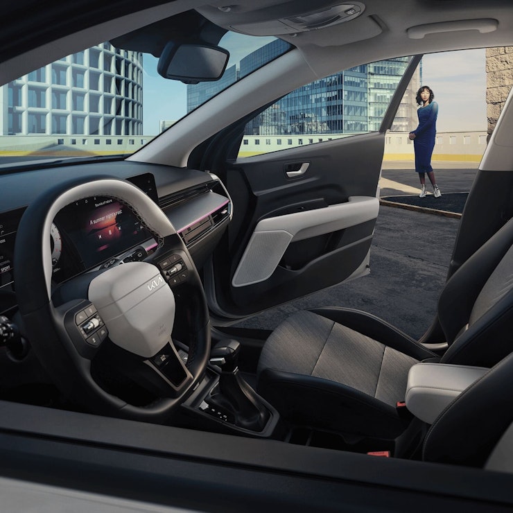 Das Interieur des neuen Kia Stonic