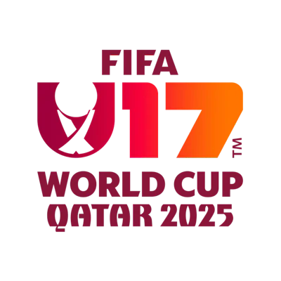Offizielles Logo der FIFA Fussball-Weltmeisterschaft Katar 2025