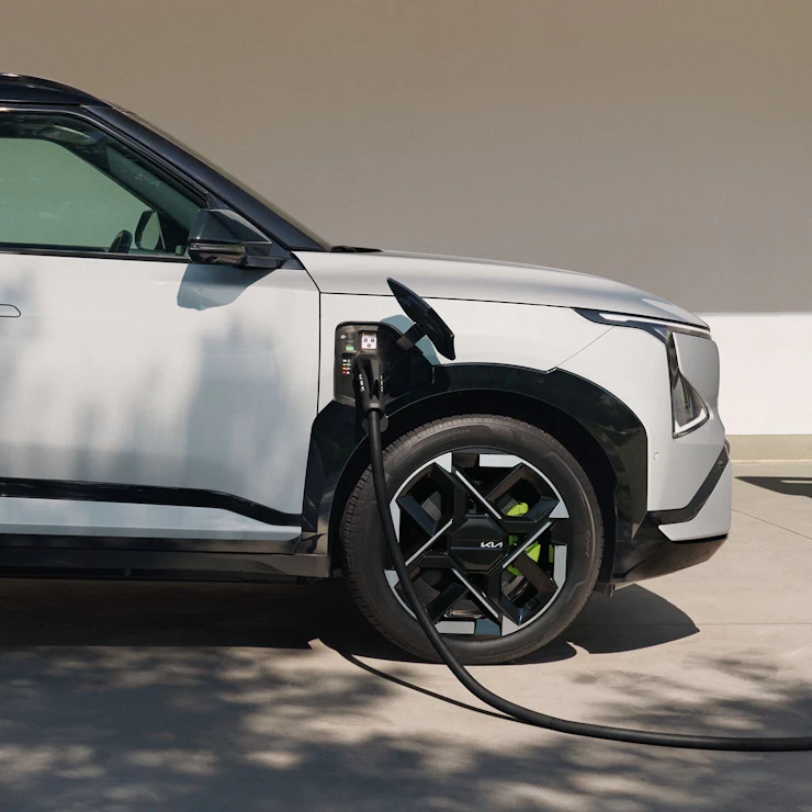 Kia EV5 GT beim Laden