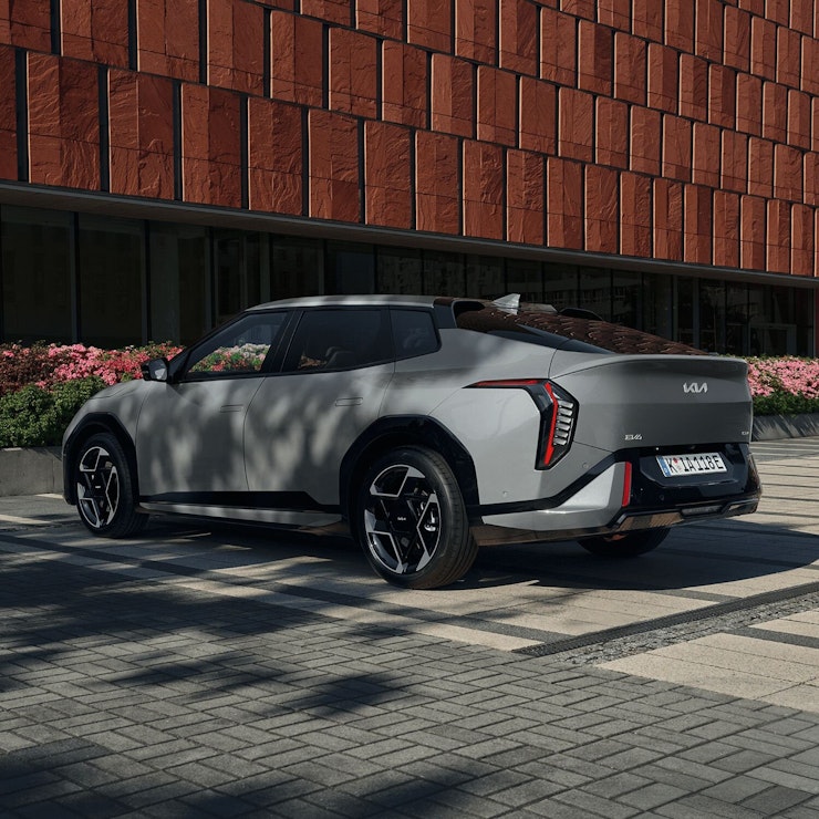 Frontlichter des Kia EV3