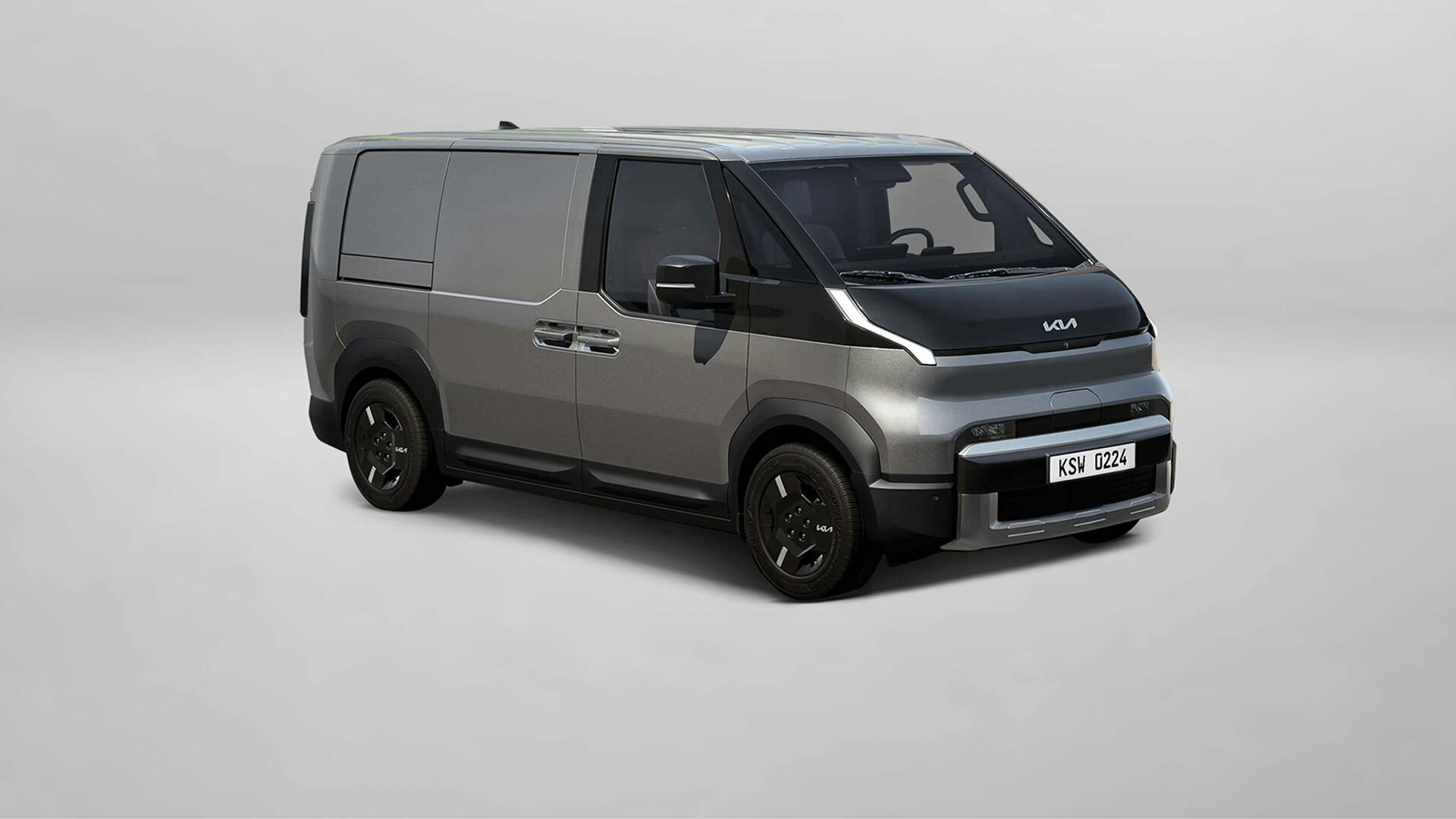 Frontansicht des Kia PV5 Cargo