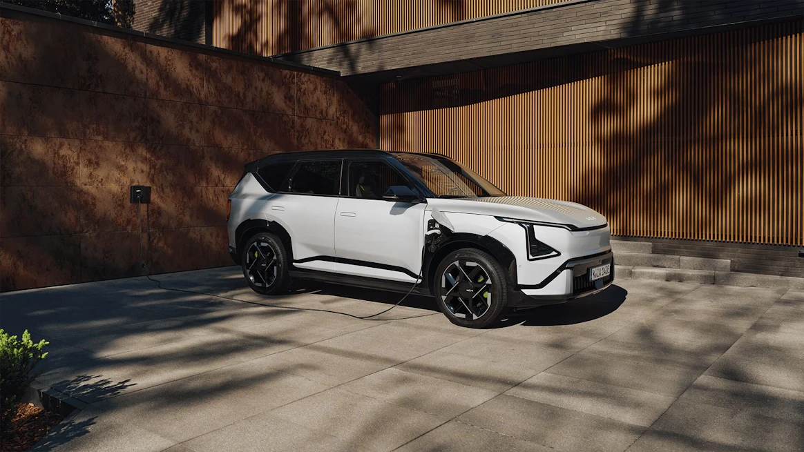 Kia EV5 GT beim Laden