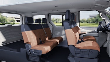 Interieur des New Kia PV5 mit Sitzen