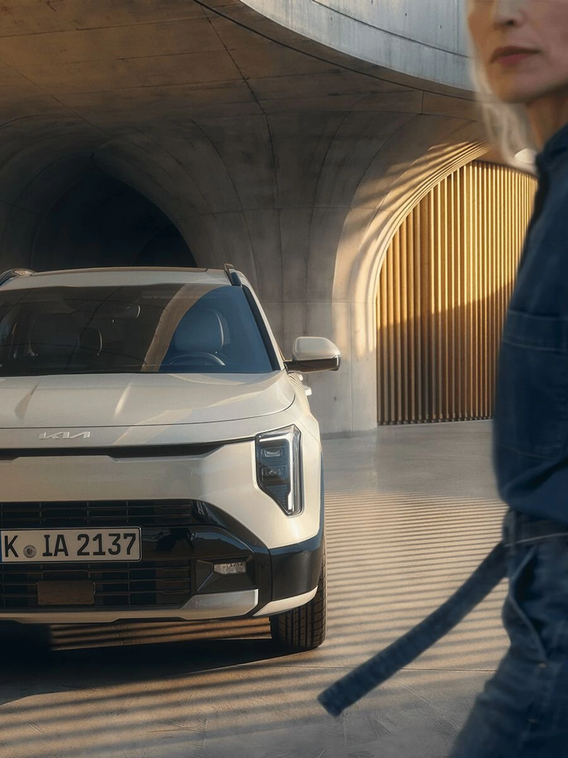 Frontansicht des neuen Kia Niro