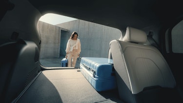 Kofferraum des Kia EV3