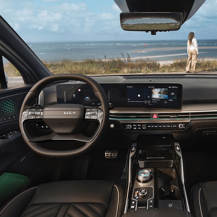Cockpit des neuen Kia Sorento