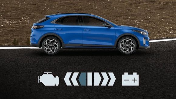 Mild-Hybrid-Antrieb des Kia XCeed