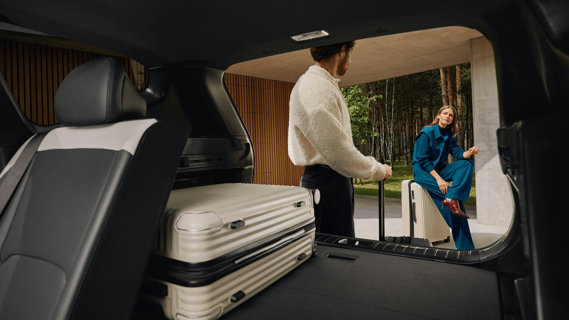 Kofferraum des Kia EV5