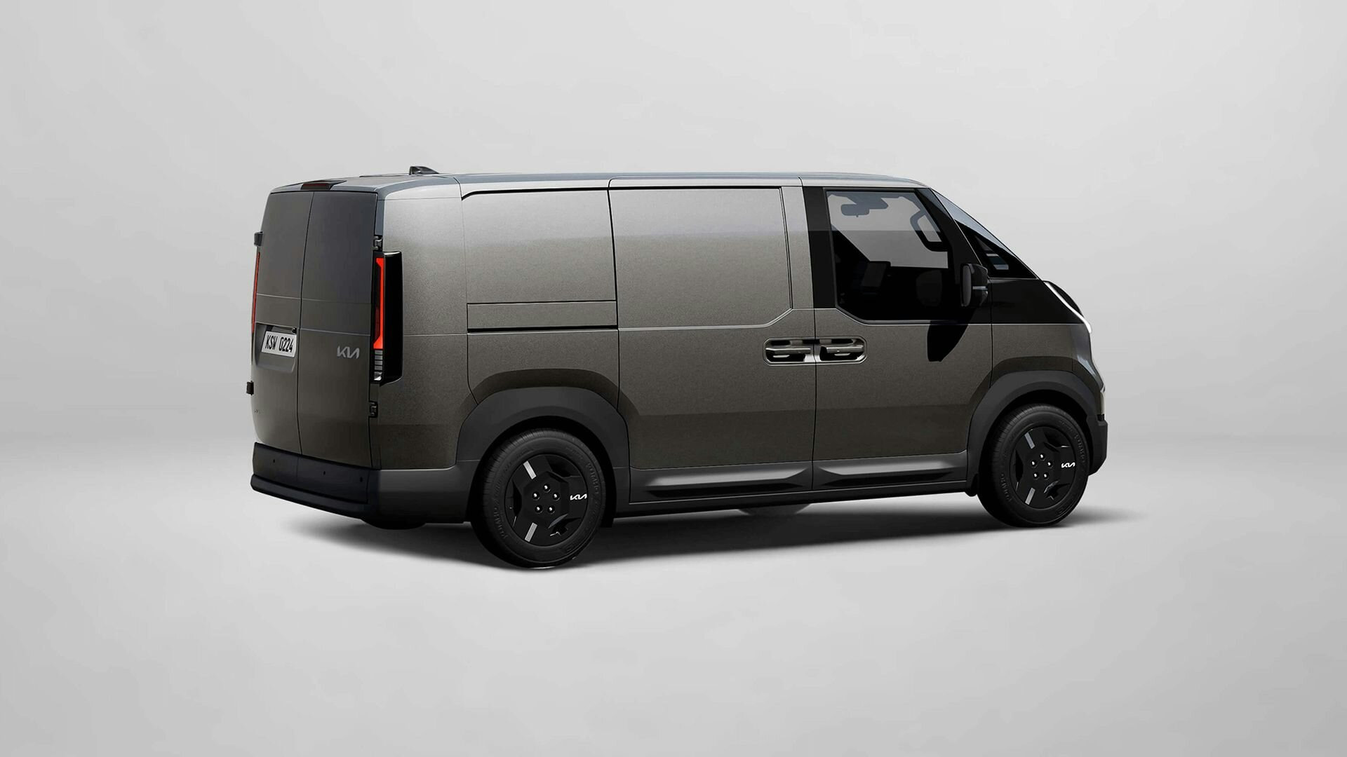 Seitenansicht des Kia PV5 Cargo